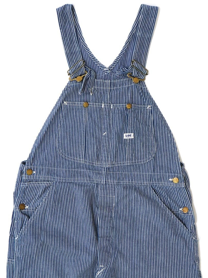 70's Lee ヒッコリーストライプ オーバーオール 実寸(W37 L30) | NEW