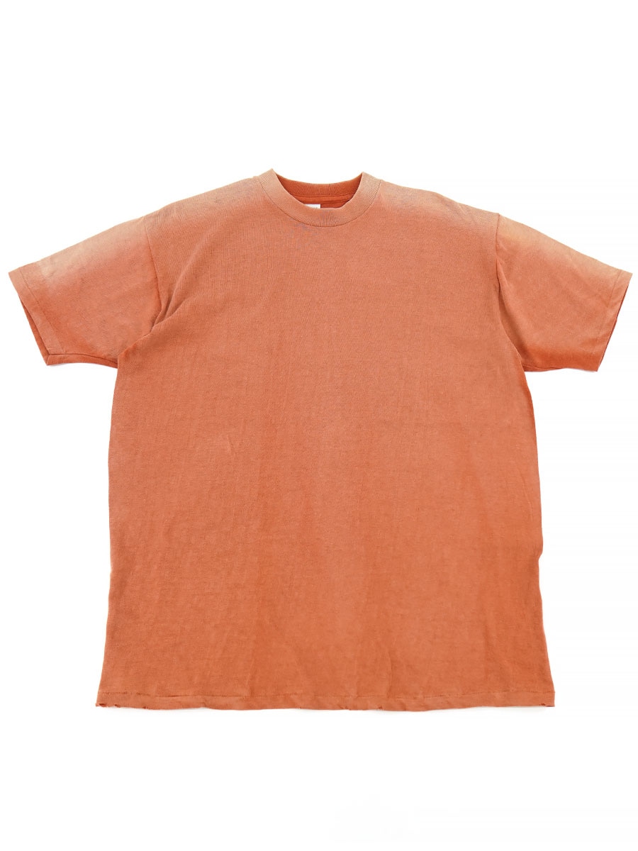 80's JOCKEY 無地Tシャツ サンフェード 表記(XL) 