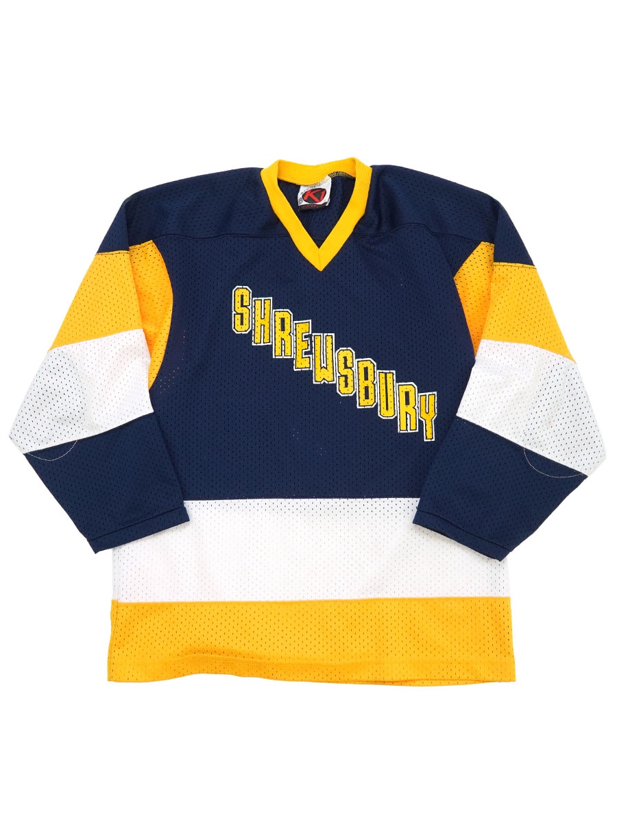 00's K1 SPORTSWEAR ''SHREWSBURY COLONIALS'' ホッケージャージ  ネイビー 表記(S) USA製