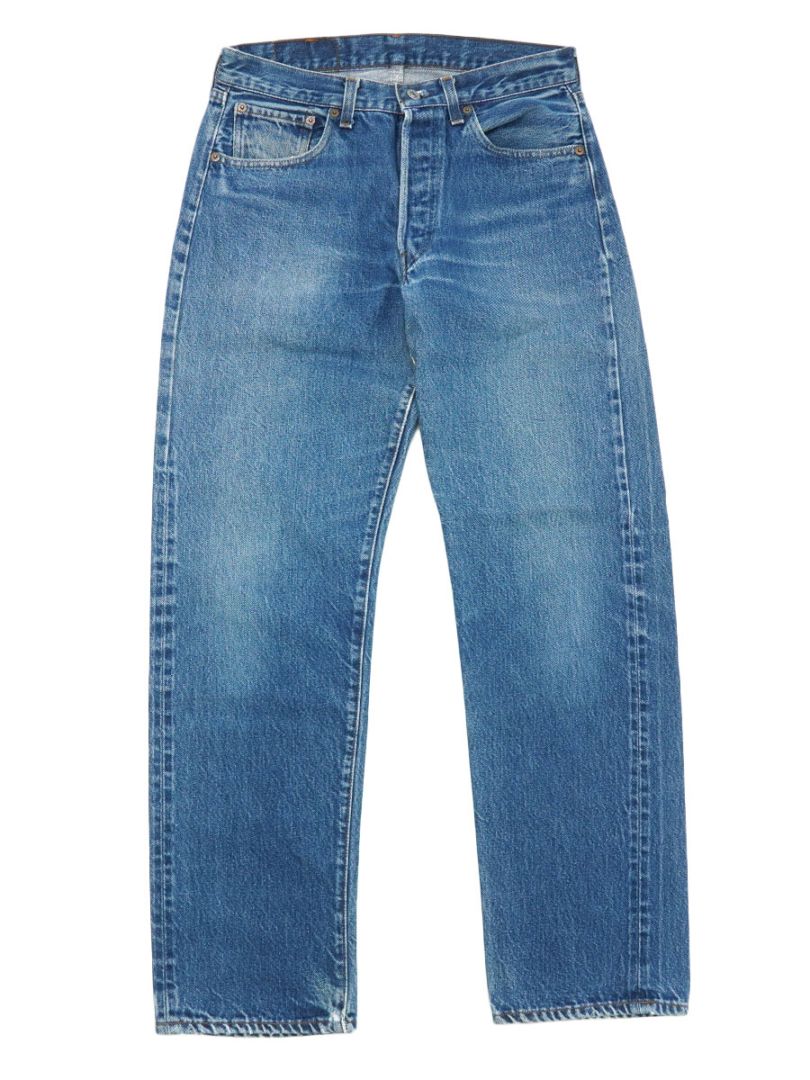 80's Levi's 501 赤耳 デニムパンツ 薄ヒゲ良雰囲気 実寸(30x30位)