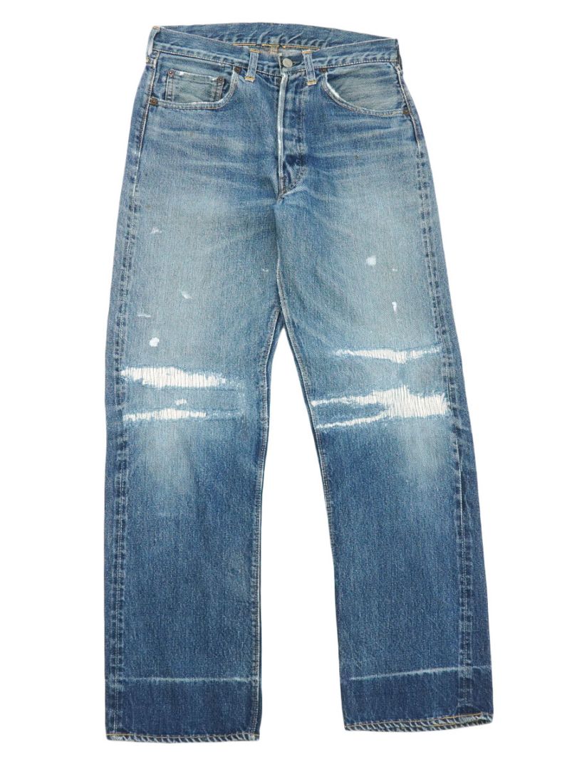 50's Levi's 501XX デニムパンツ 味ありリペア 良雰囲気 実寸(W30 L31位)
