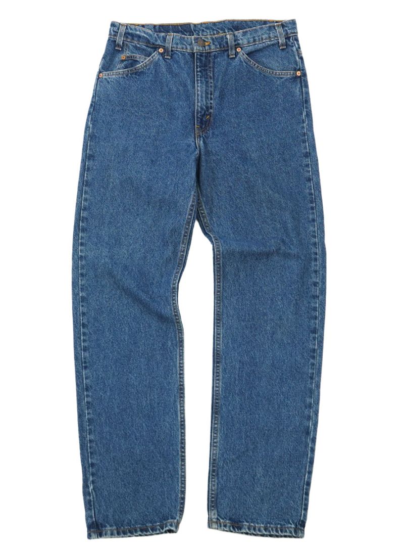 90's～ LEVI'S 505 デニムパンツ 美ブルー 表記(W34 L32) USA製