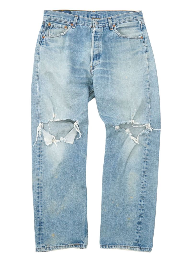 90's LEVI'S 501 ダメ―ジ！デニムパンツ 表記(W36 L33) USA製