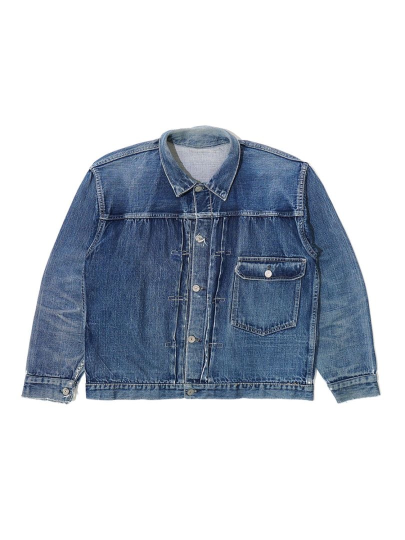40's Levi's 506XX デニムジャケット 針差しバックル オールイエロー