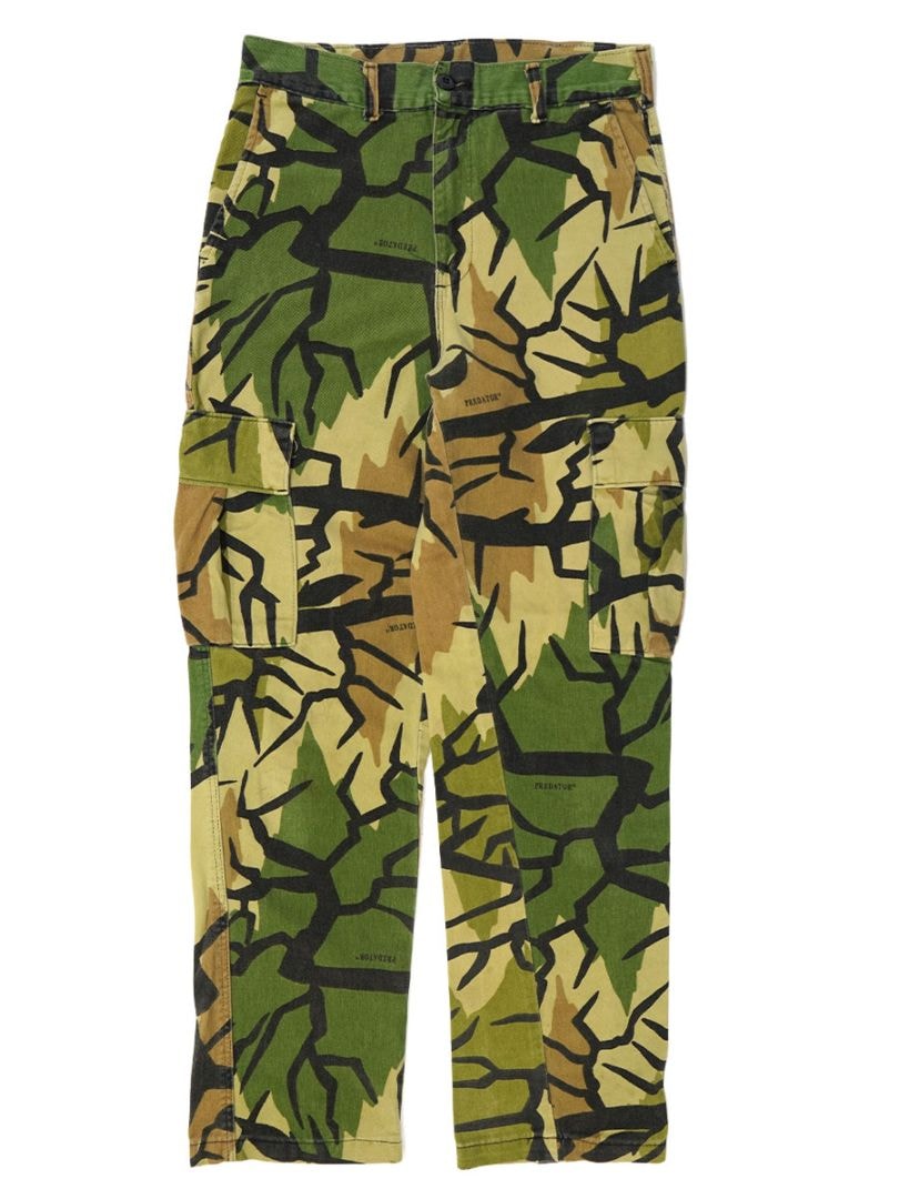90's PREDATOR CAMOUFLAGE プレデターカモ カーゴパンツ 表記(M) USA製