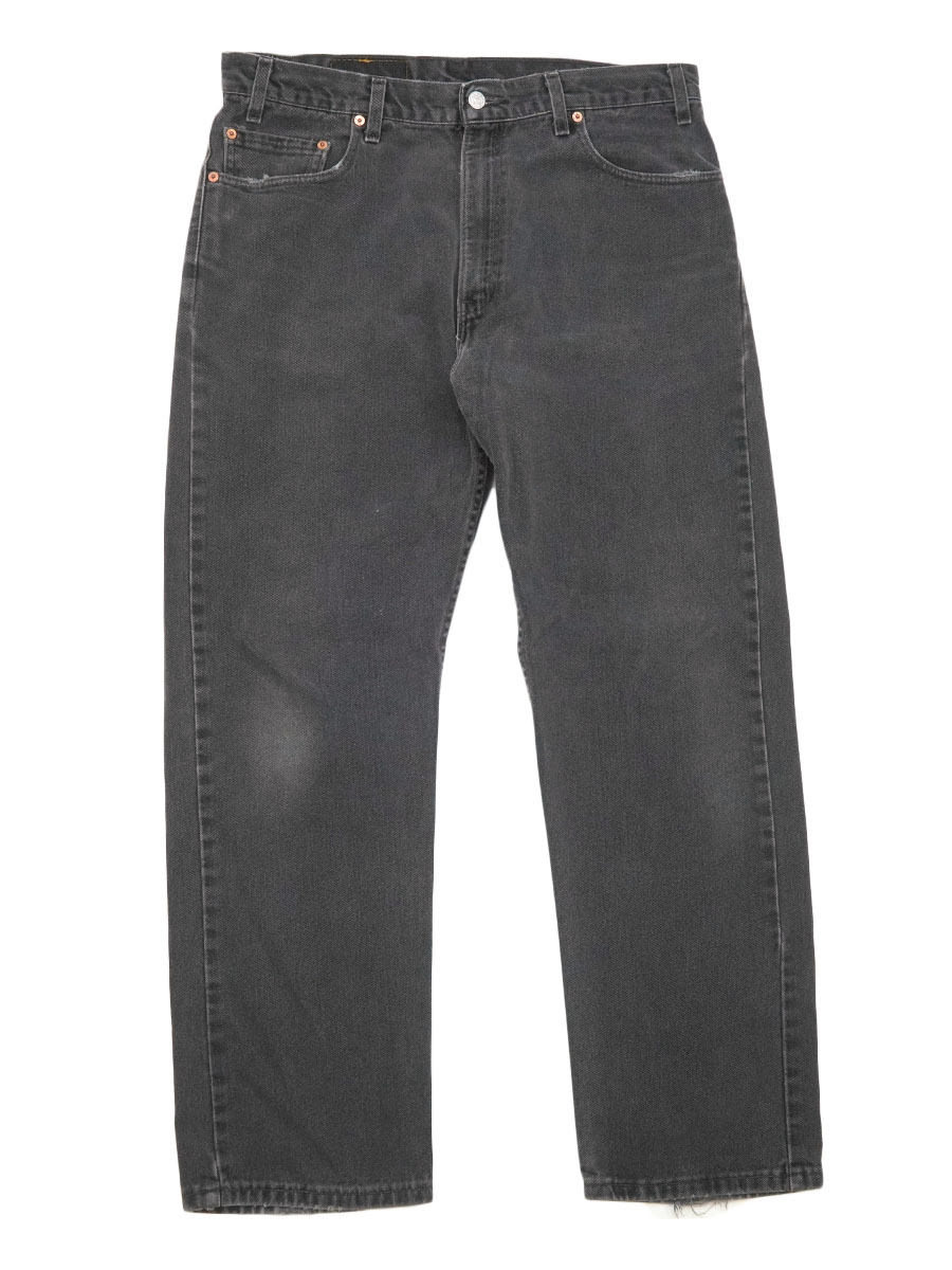 00's LEVI'S 505 ブラックデニムパンツ 表記(W36 L30) USA製