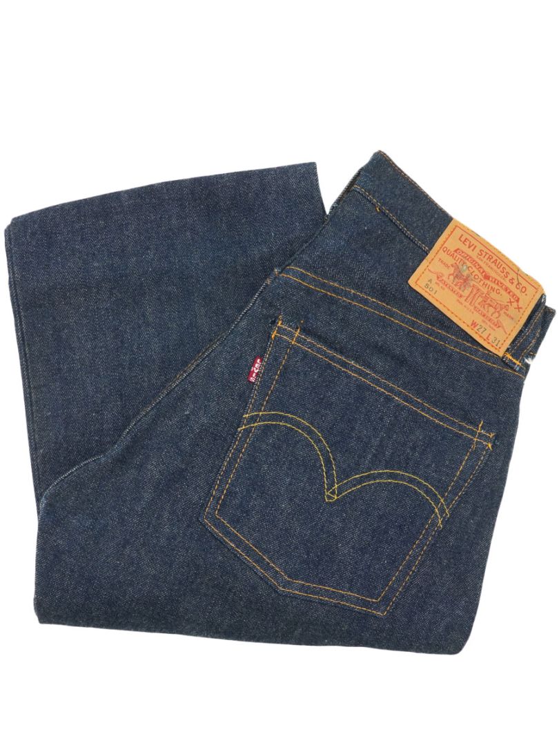 60's Levi's 501 BIG-E Aタイプ ウエストシングル デニムパンツ 表記(27x31) ノンウォッシュ
