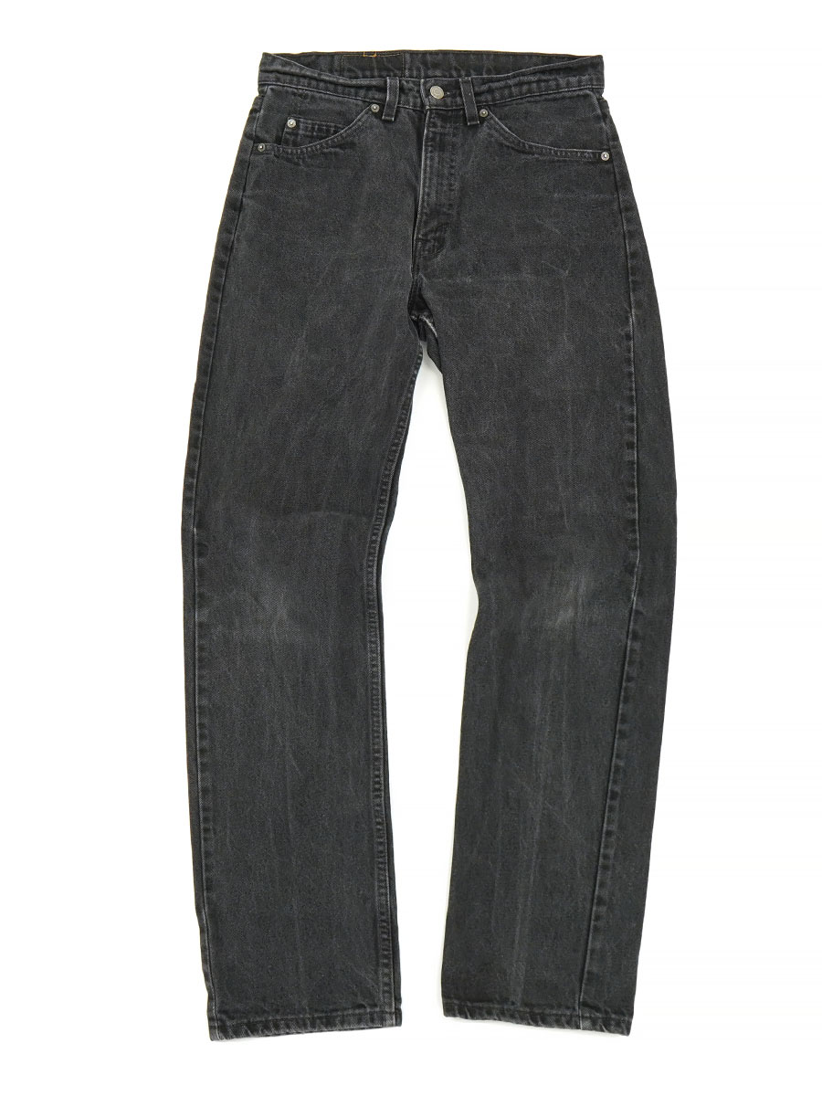 90's LEVI'S 505 ブラックデニムパンツ 表記(W31 L32) USA製
