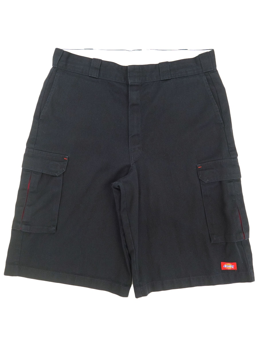 00's～ Dickies カーゴショーツ ブラック 表記(36) 
