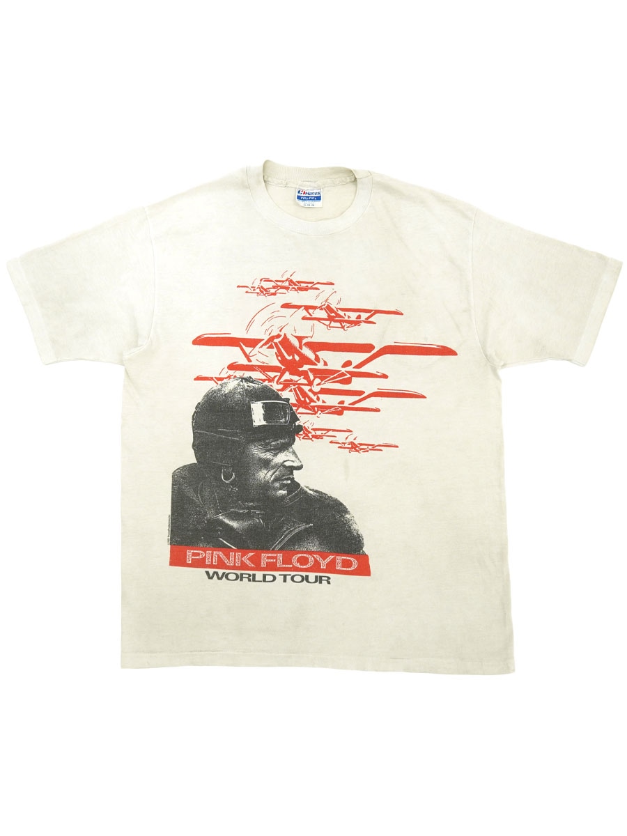 80's Hanes ピンク・フロイド ''STILL FIRST IN SPACE WORLD TOUR'' 両面プリント Tシャツ 表記(XL) USA製