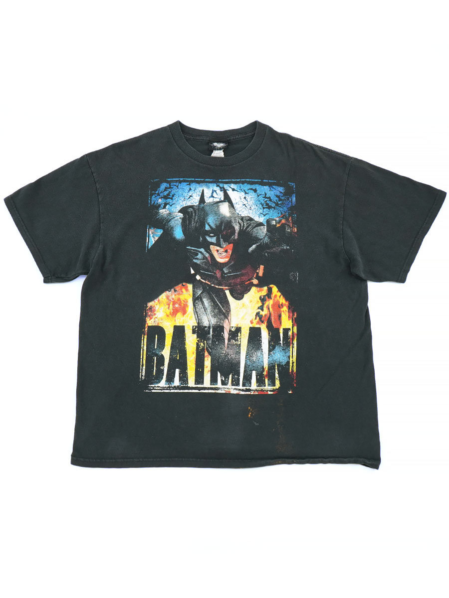 00's THE DARK KNIGHT ''バットマン'' Tシャツ 表記(XL)