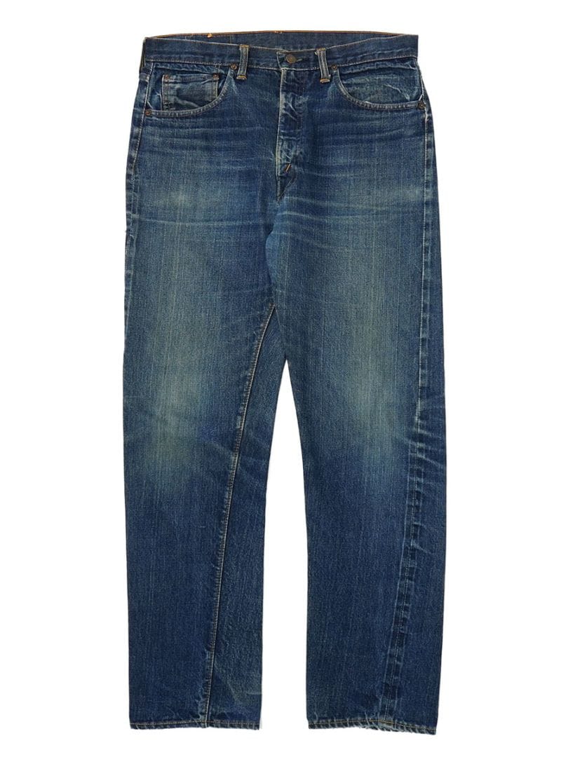 60's Levi's 505 BIG-E デニムパンツ ヒゲ 良色落ち 表記(W34 L32) 赤耳