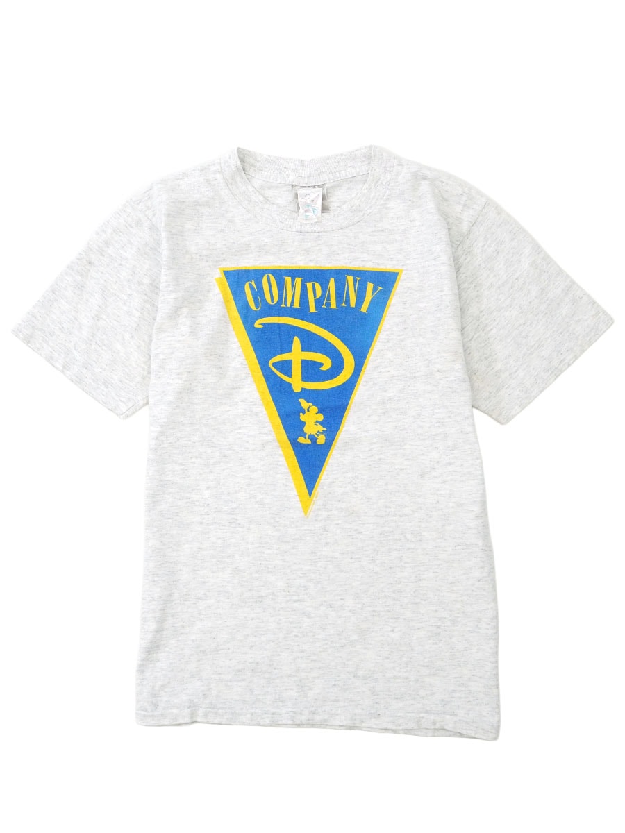 90's COMPANY ONEITA ''COMPANY'' ディズニーロゴTシャツ ライトグレー 表記(L) USA製 