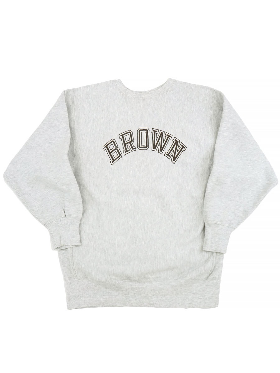 90's 刺繍タグ チャンピオンRW ''BROWN'' 表記(XXL) USA製