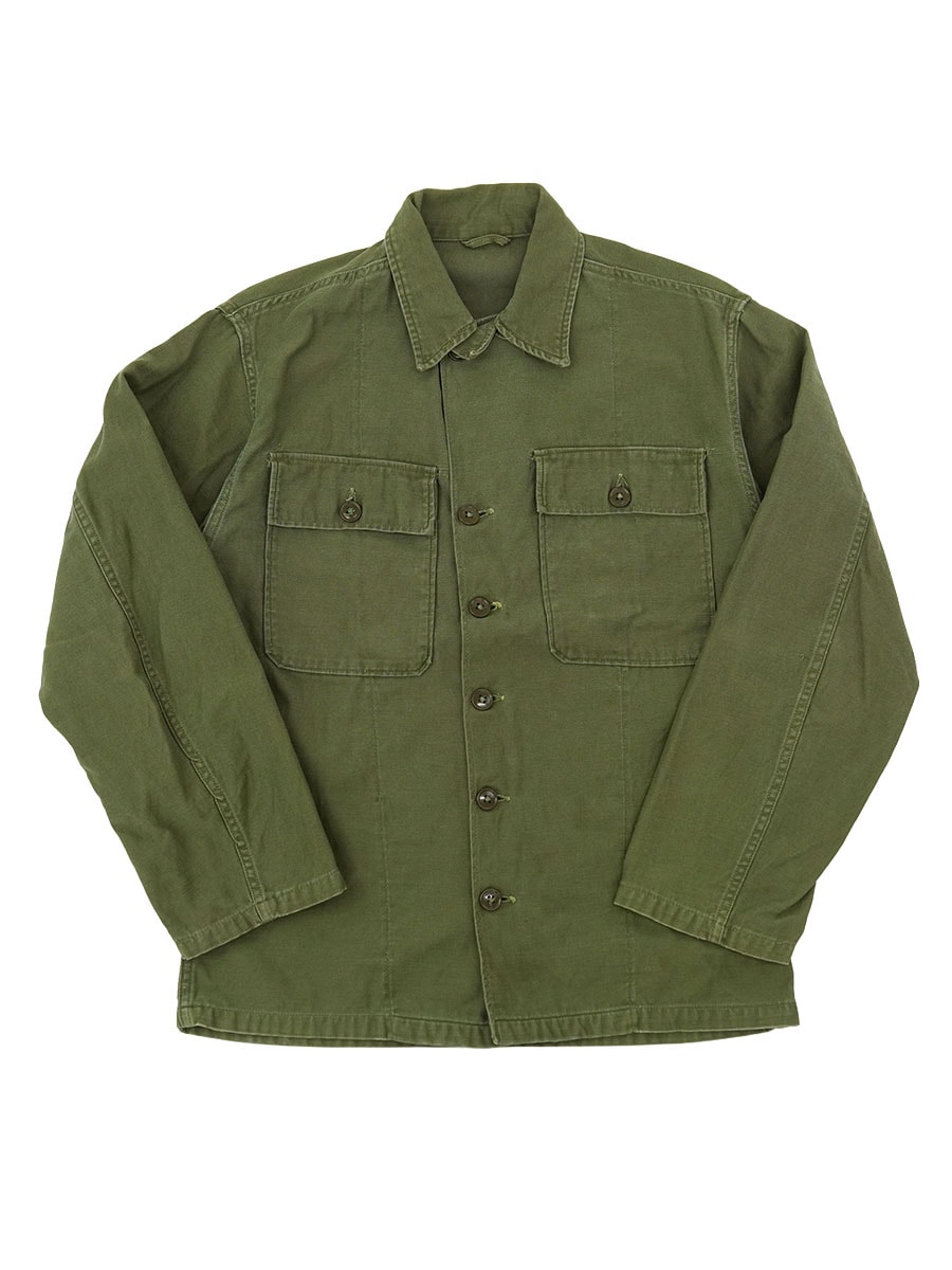 50's～ U.S.ARMY 1st ユーティリティーシャツ 実寸(L位)