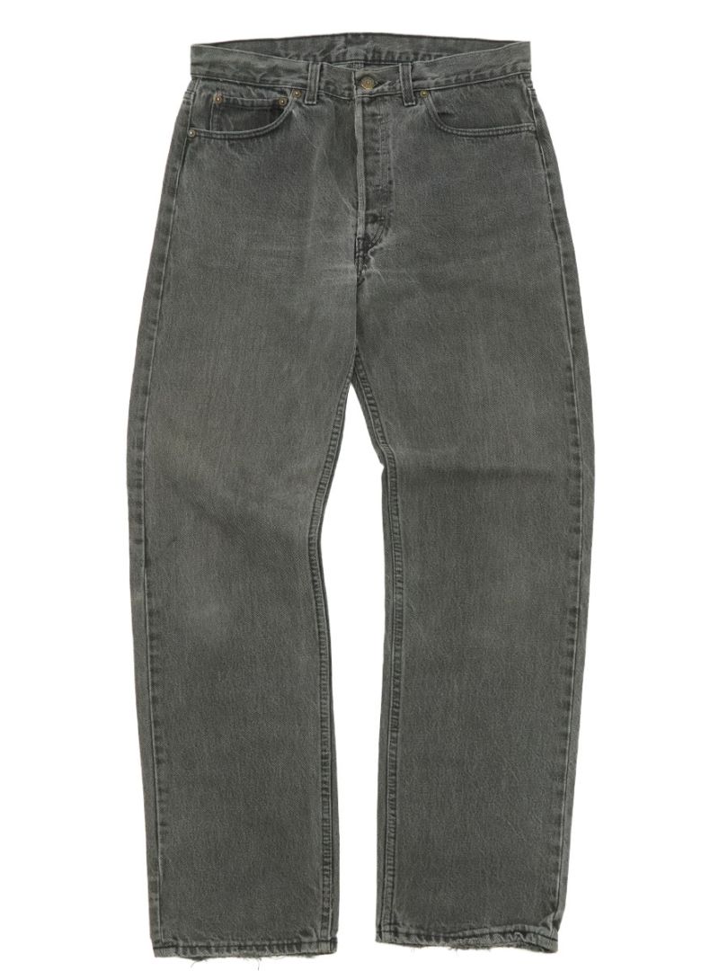 90's LEVI'S 501 ブラックデニムパンツ 表記(W34 L32)