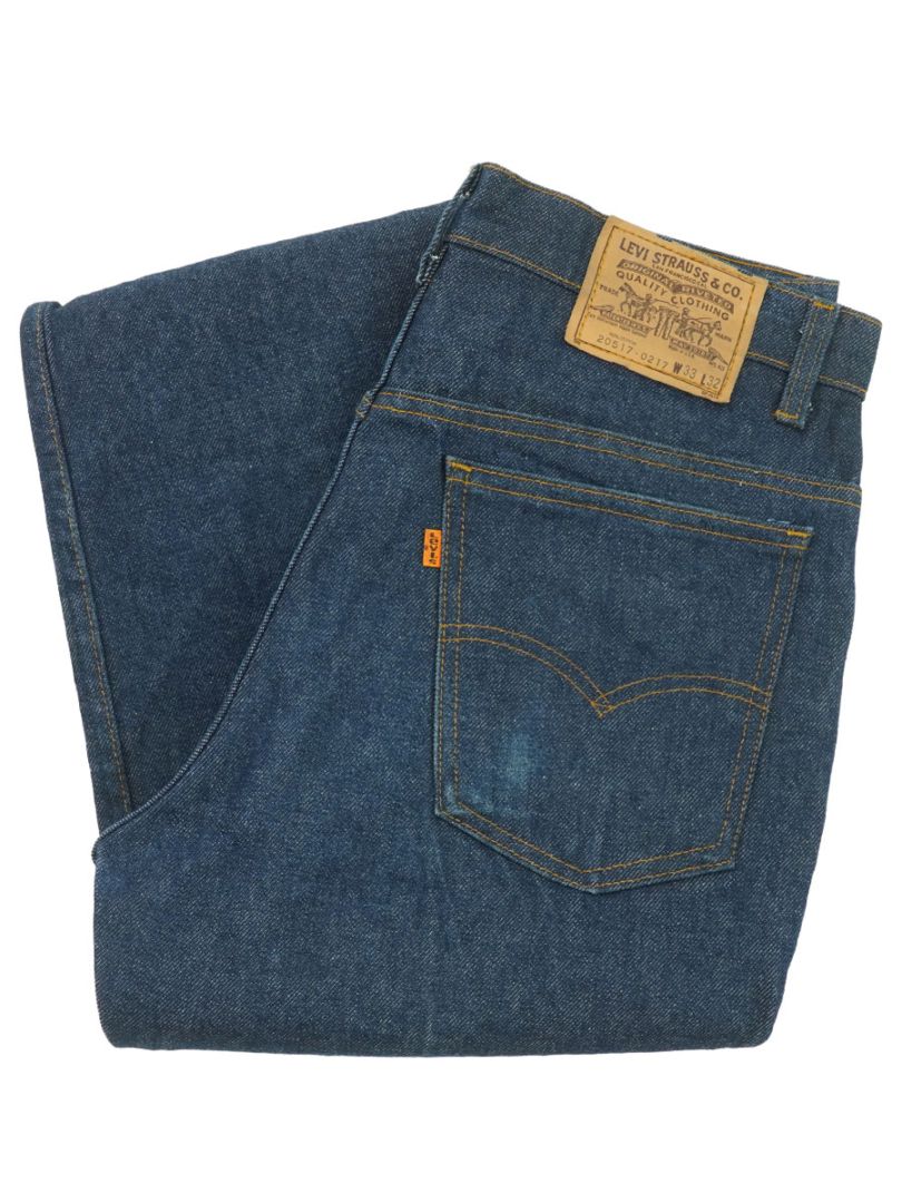 80's LEVI'S 517 デニムパンツ オレンジタブ 濃紺 表記(W33 L32) USA製