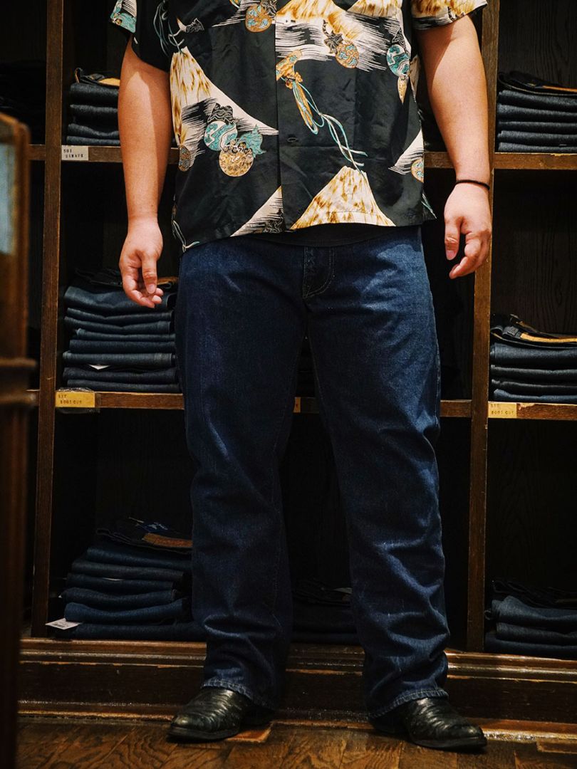 60's Levi's 551ZXX デニムパンツ 濃青 良雰囲気 実寸(W38 L29.5)