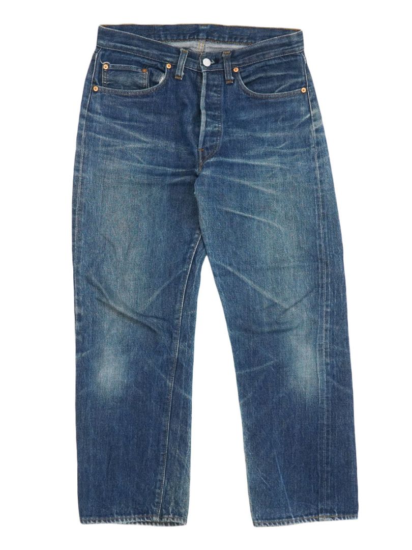 70's Levi's 501 66前期 デニムパンツ ヒゲ 良色落ち 実寸(W32 L27)