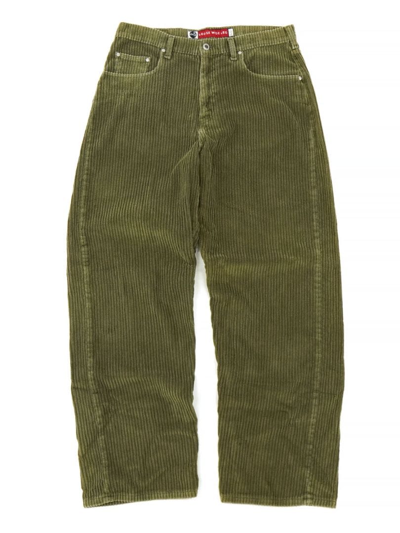 90'S LEVI'S SILVERTAB ''LOOSE WIDE LEG'' 太畝コーディロイパンツ (SIZE. W34 L32) USA製