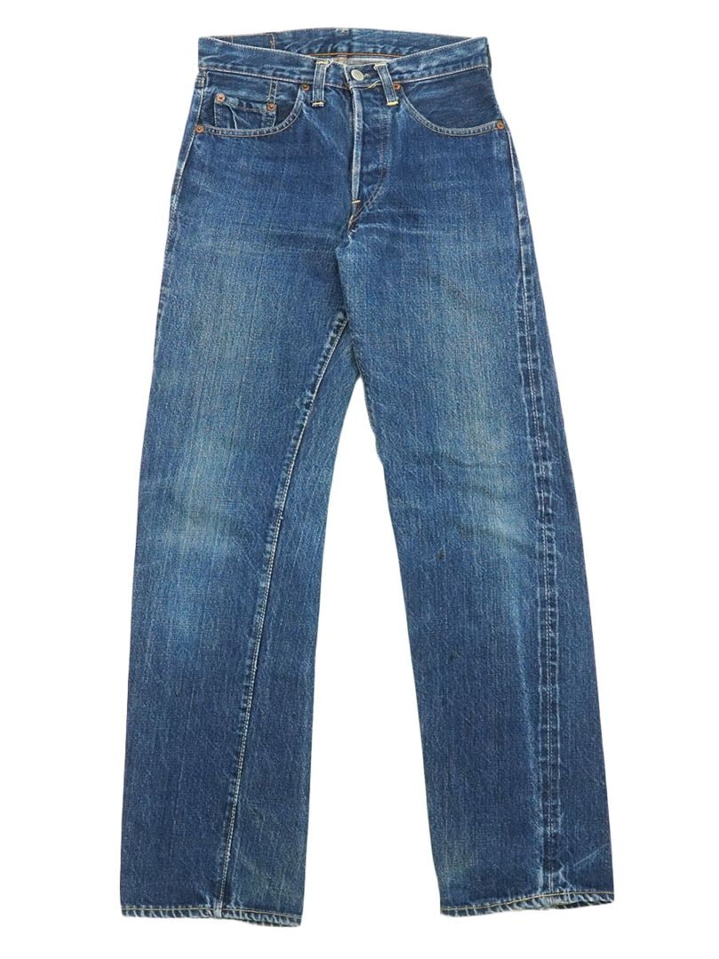60's Levi's 501 BIG-E ウエストシングル デニムパンツ 良雰囲気 実寸(W27.5 L29.5)