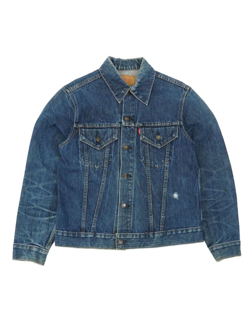 70's Levi's 70505 スモールe デニムジャケット ハチノス 実寸(38位)