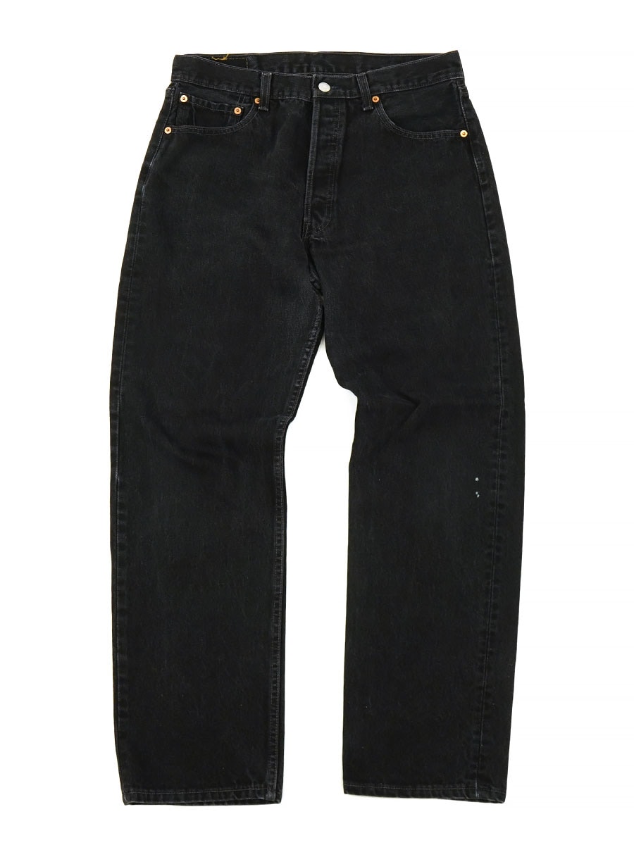 00's Levi's 501 ブラック デニムパンツ 色残りブラック 表記(34x30) USA製