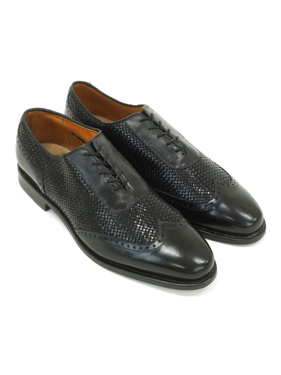USA製 Allen Edmonds ''Hampstead'' 編み込み ウィングチップ レザー
