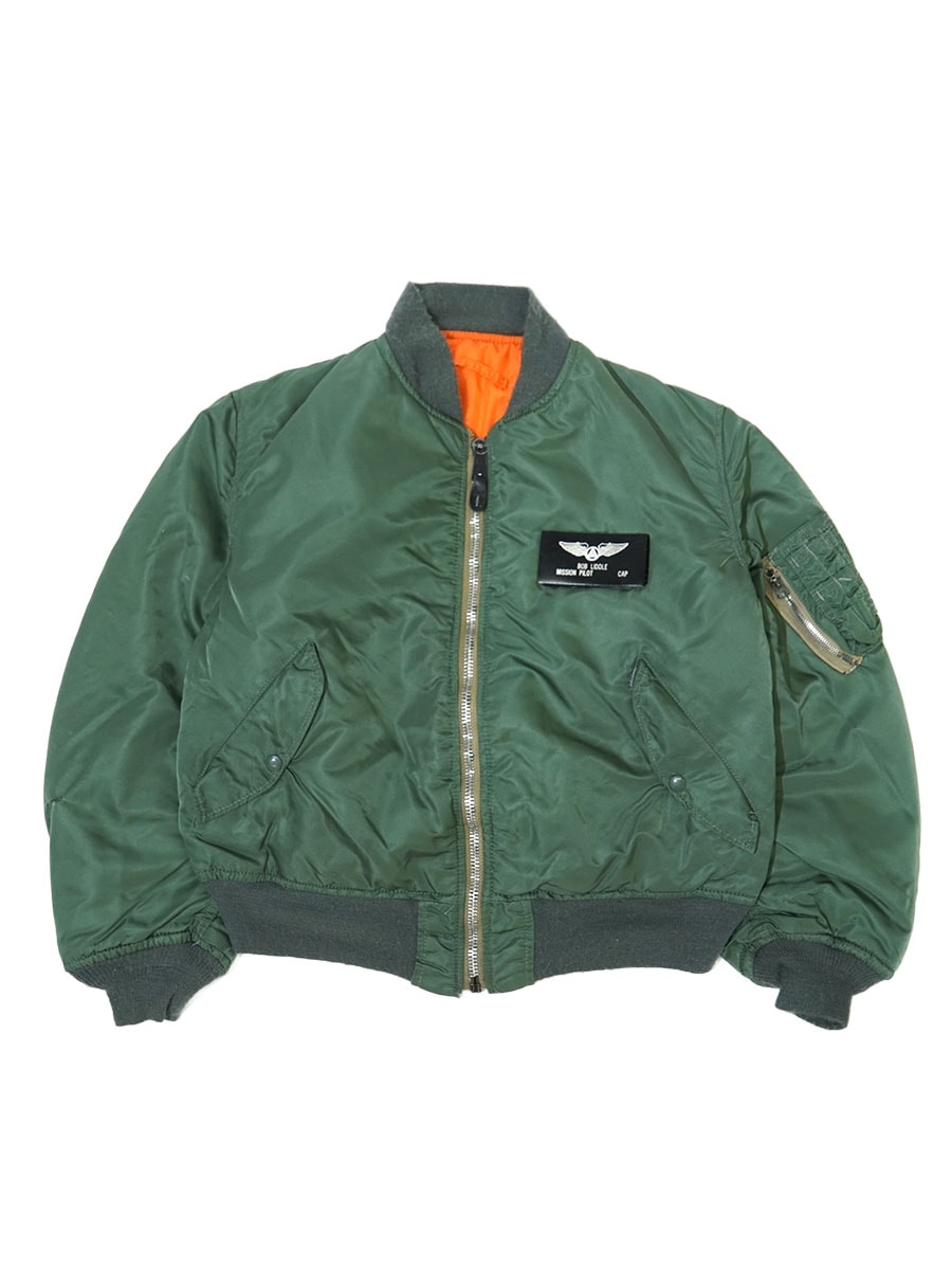 USA製 ALPHA INDUSTRIES MA-1 フライトジャケット 表記(X-LARGE