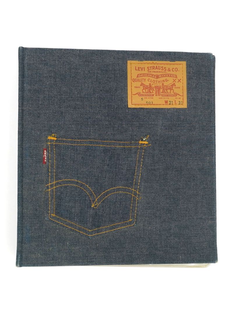 60's Levi's Sタイプパッチ BIG E デニムバインダー