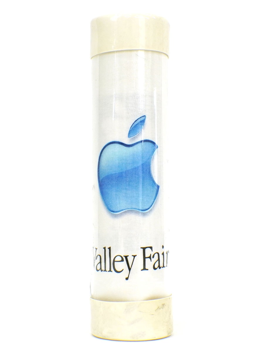 00's Hanes Apple ''Valley Fair/Shop different.'' 両面プリント Tシャツ ホワイト 表記(XL) ケース付きNOS