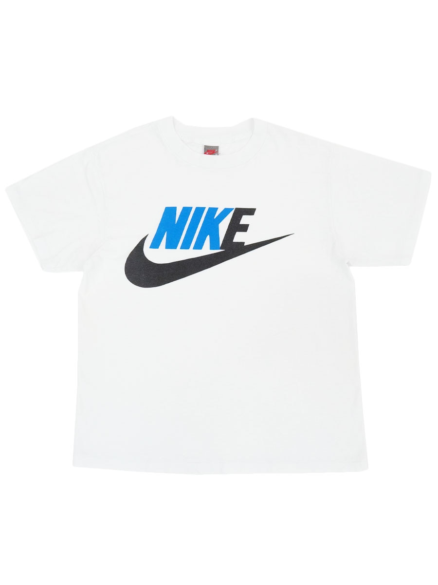 90's NIKE スウォッシュロゴプリント Tシャツ 表記(XL) USA製