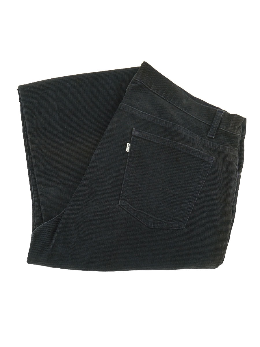80's Levi's 519 コーデュロイパンツ ブラック 実寸(W40 L30位)