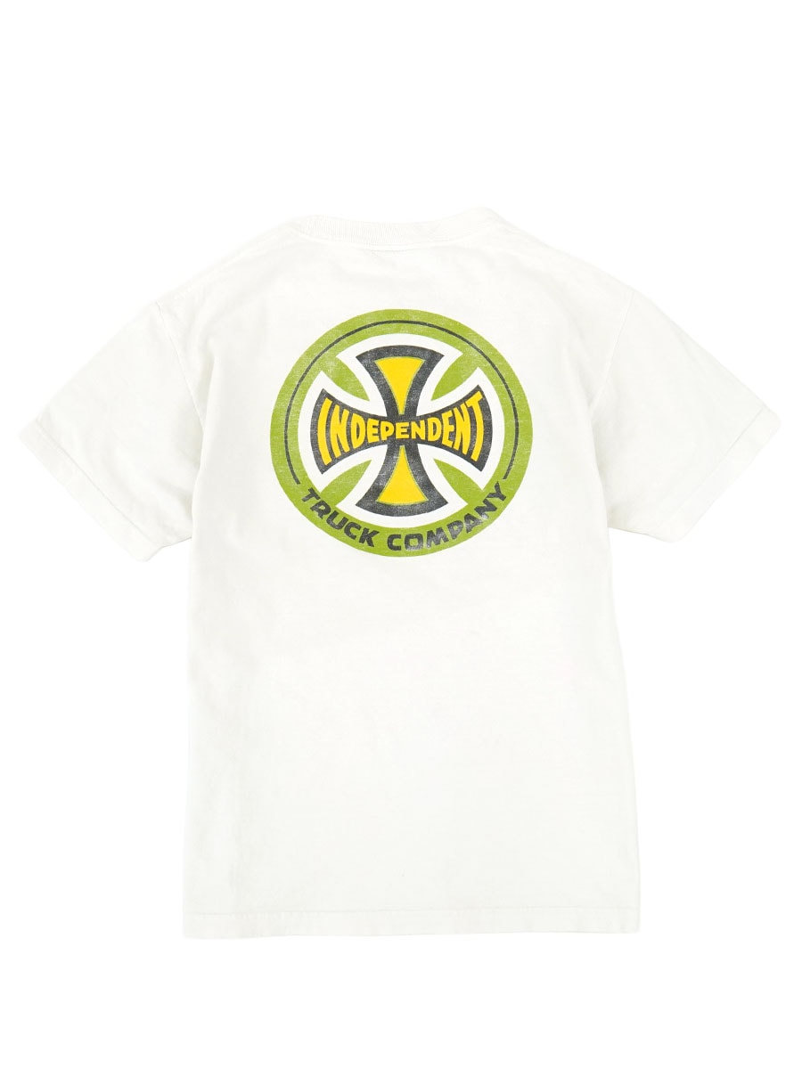 90's～ NHS ''INDEPENDENT TRUCK COMPANY'' 両面プリントTシャツ