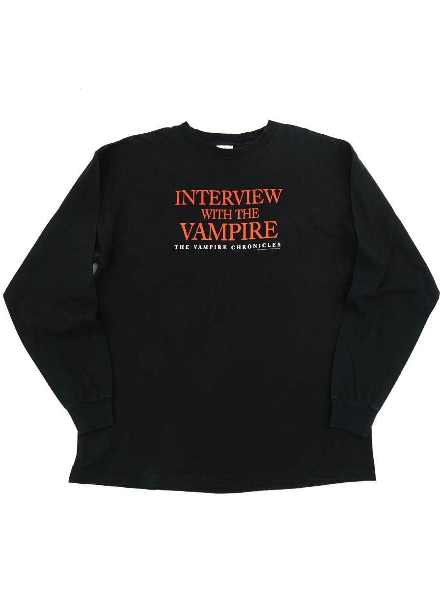 90's Murina ''Interview with the Vampire'' ムービー ロングスリーブTシャツ 表記(XL) MADE IN USA