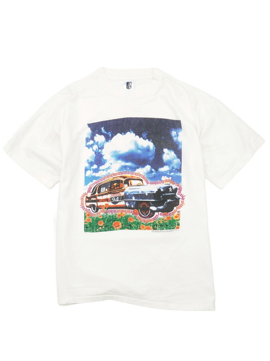 90's GEM ''Woodstock '94'' 両面プリントTシャツ ホワイト 表記(XL)
