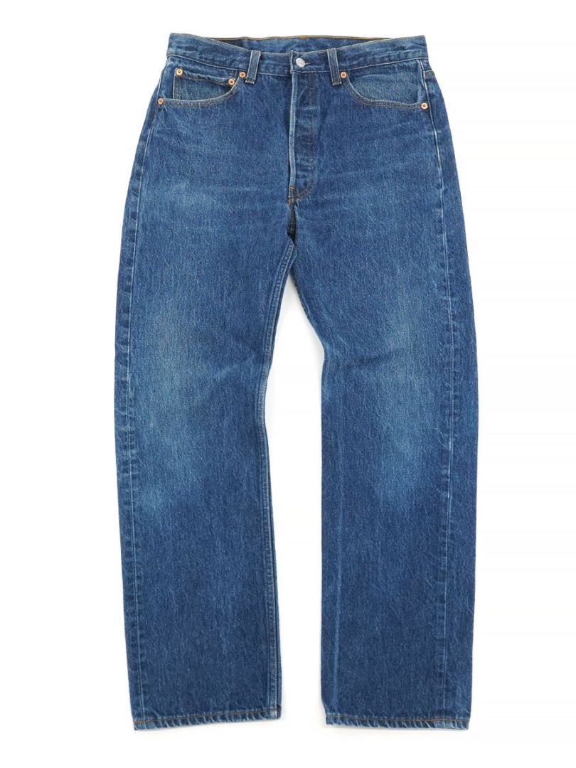 90's LEVI'S 501 デニムパンツ 美ブルー 表記(W35 L34) USA製