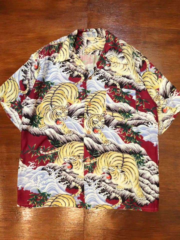 1950s HAWAIIAN SHIRT , Size M