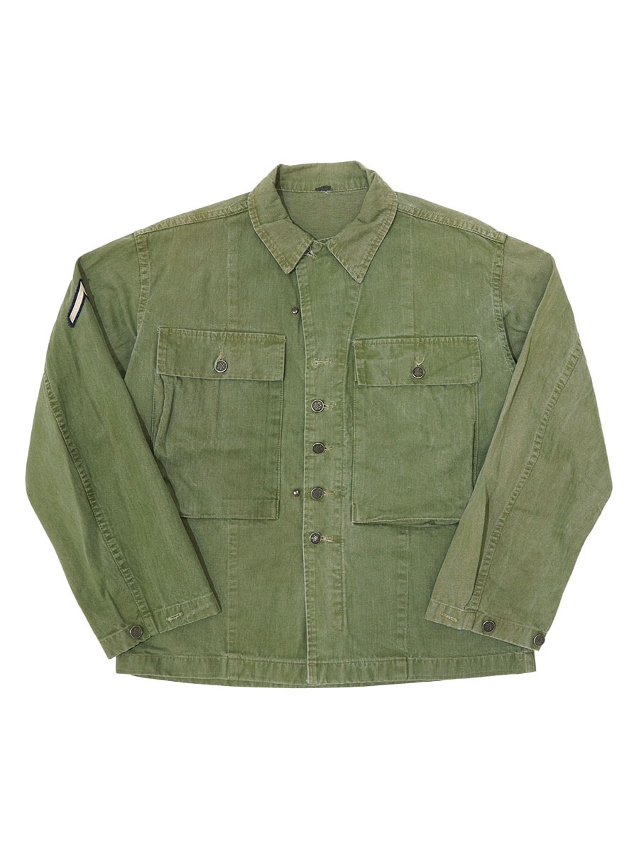 40's U.S.ARMY M-43 HBTジャケット 13スターボタン 表記(36位)