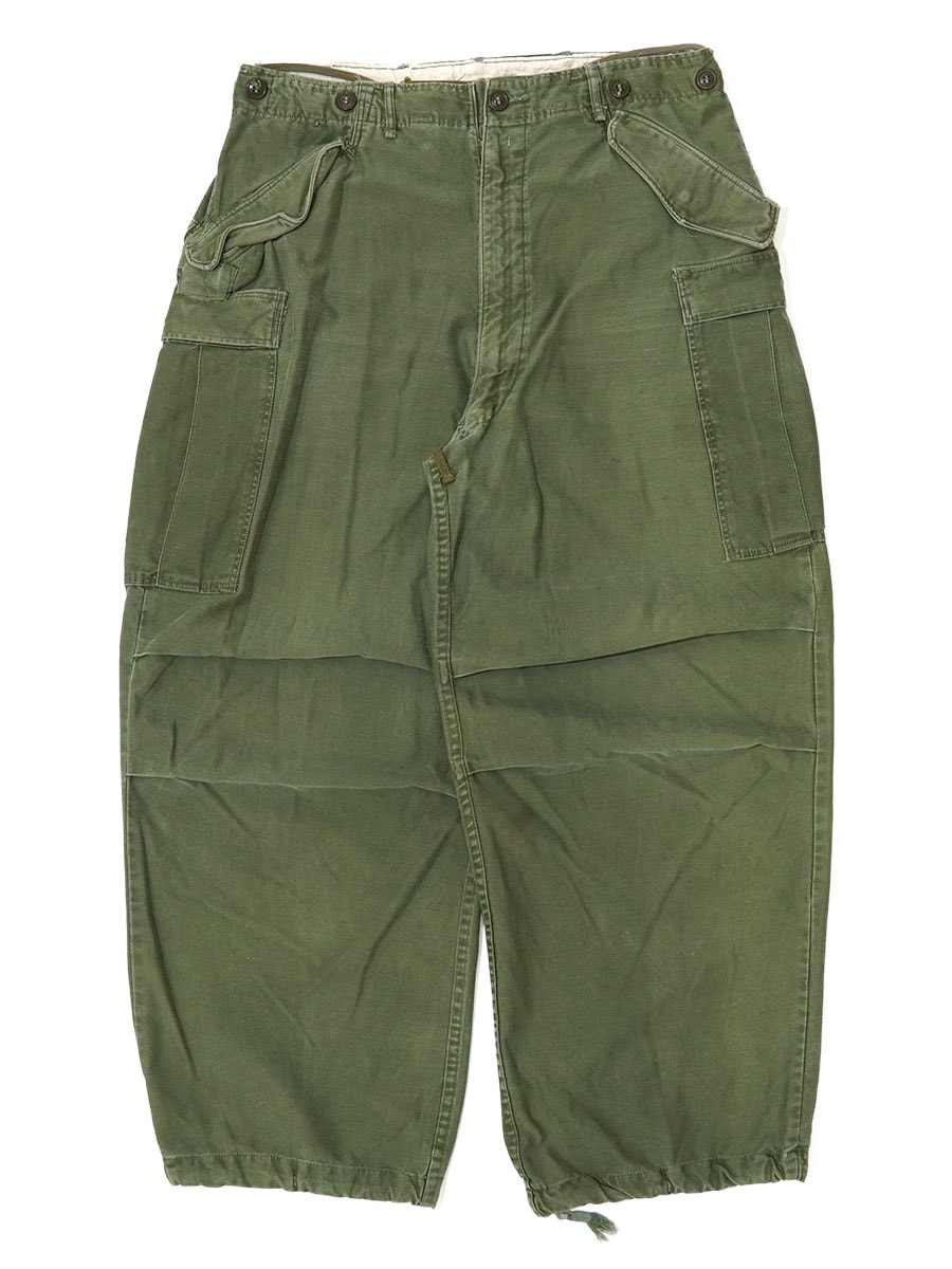 50's USMC M-51 フィールドパンツ 表記(MEDIUM-REGULAR)