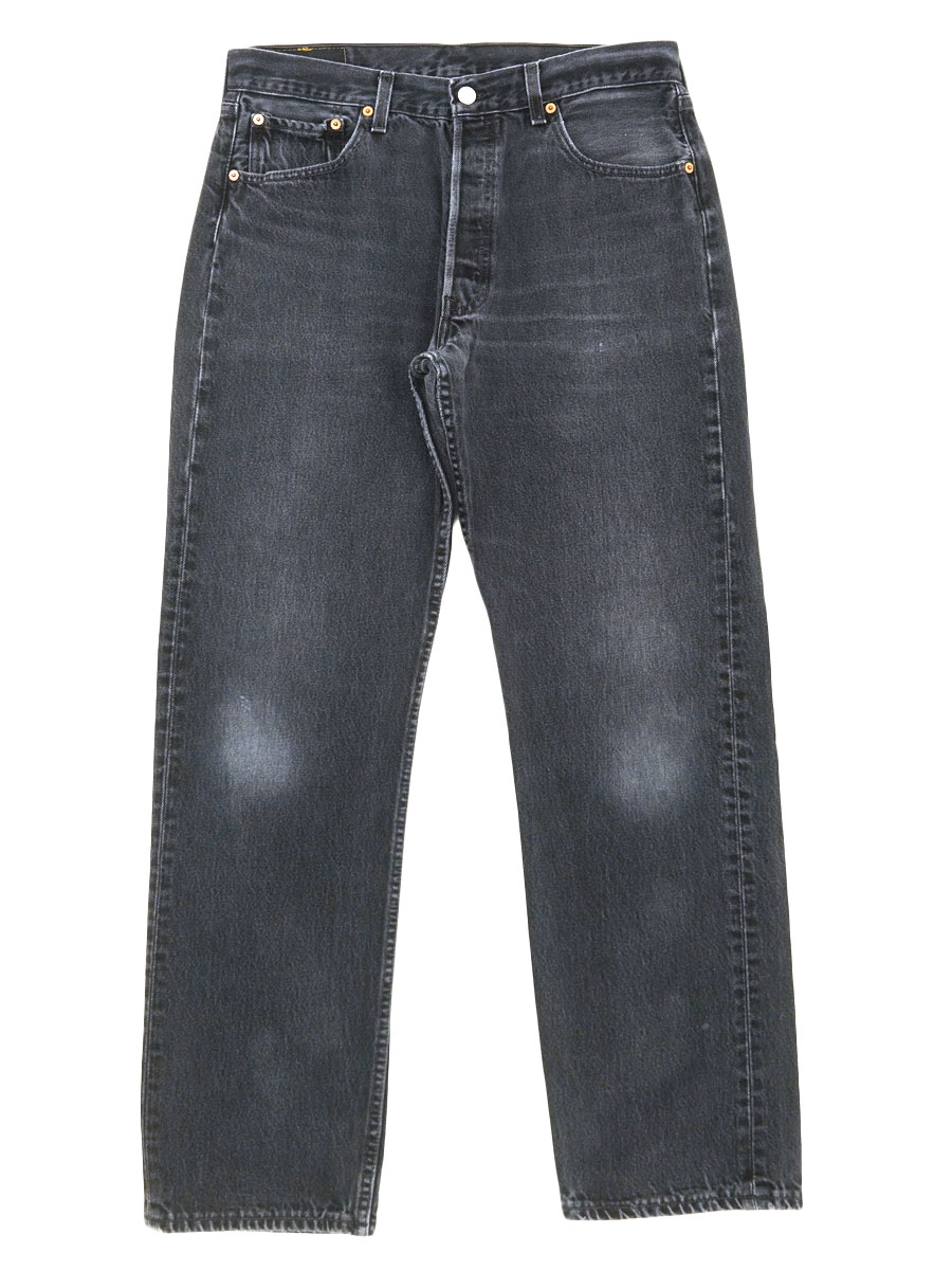 00's Levi's 501 ブラックデニムパンツ 表記(W34 L32) USA製