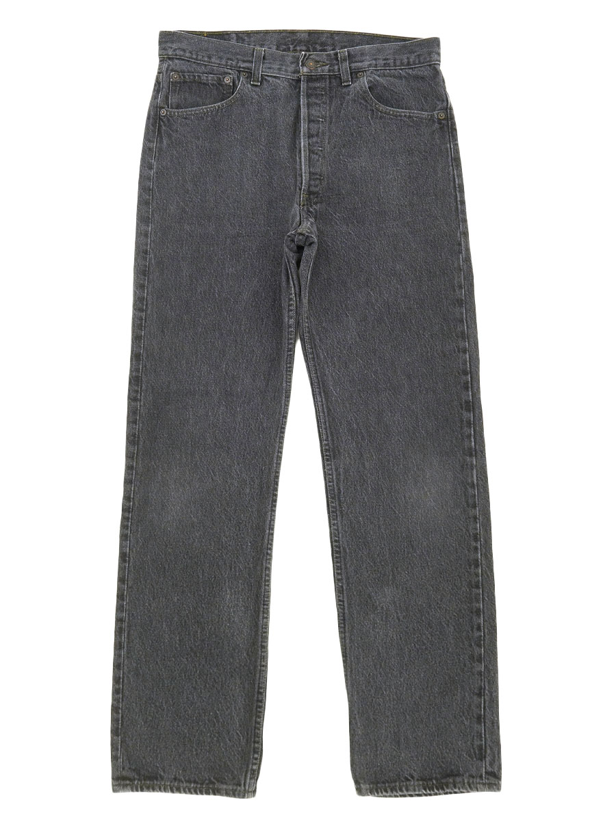 90's Levi's 501 先染めブラック デニムパンツ 表記(W34 L32) USA製