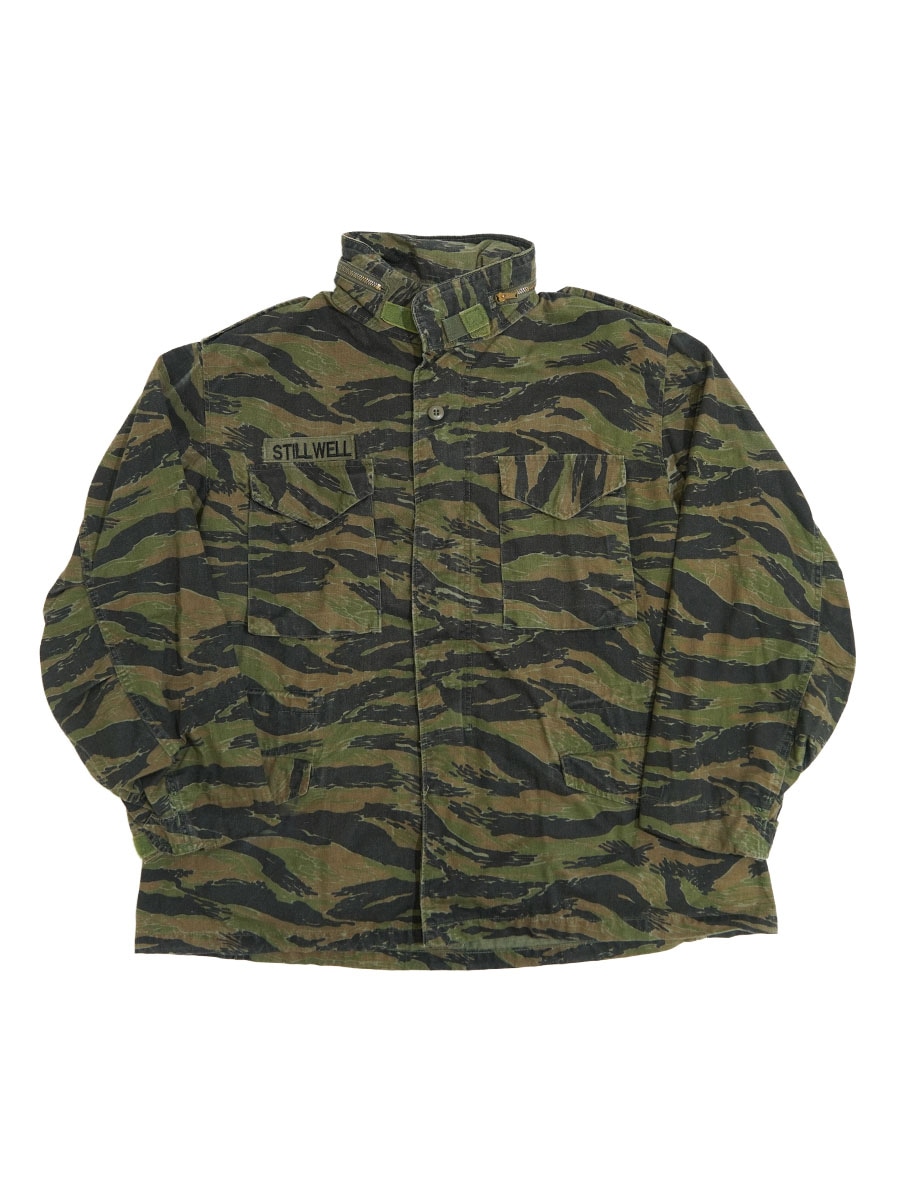 '86 WINFIELD INTERNATIONAL LTD. M-65 フィールドジャケット タイガーストライプ 表記(X-LARGE-REGULAR)
