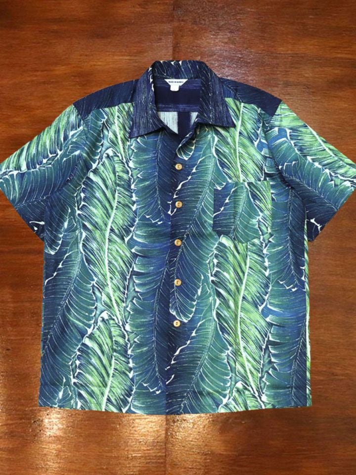 1950s DEAD STOCK , COTTON HAWAIIAN , Size M