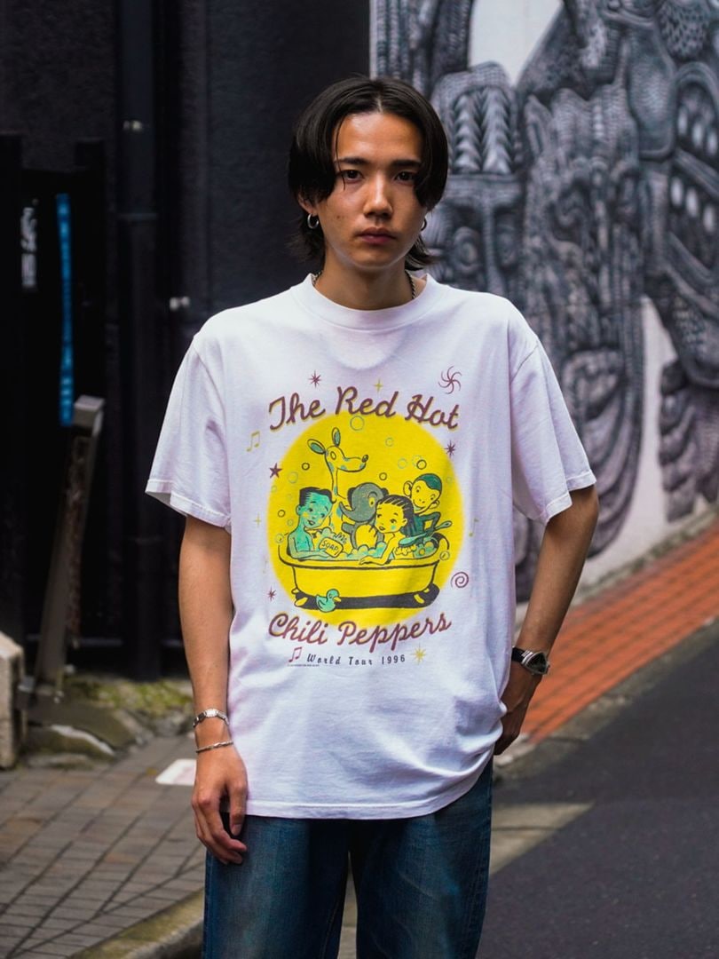 90's giant RED HOT CHILI PEPPERS ''World Tour 1996'' 両面プリント
