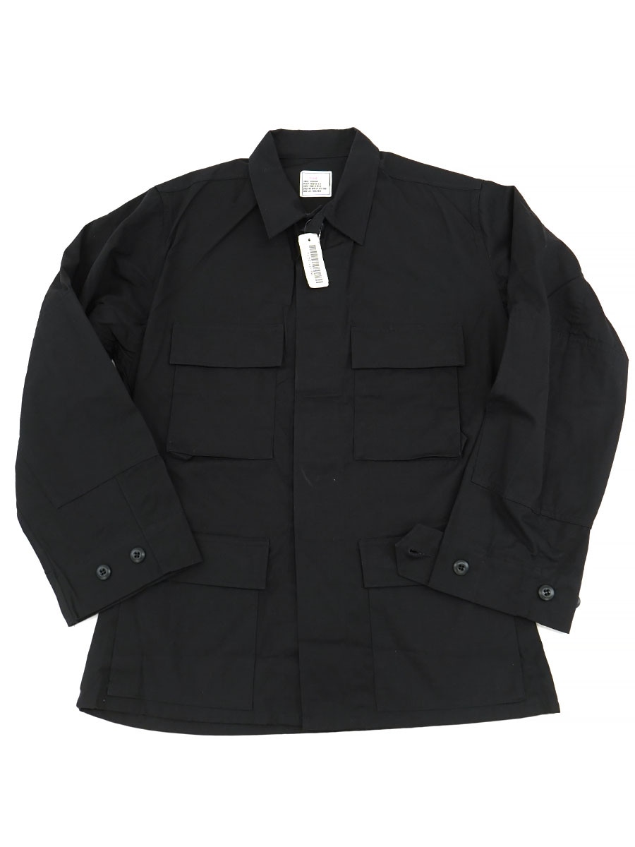 '97 US COAT HOTWEATHER BLACK 357 BDU JACKET 表記(SMALL REG) NOS
