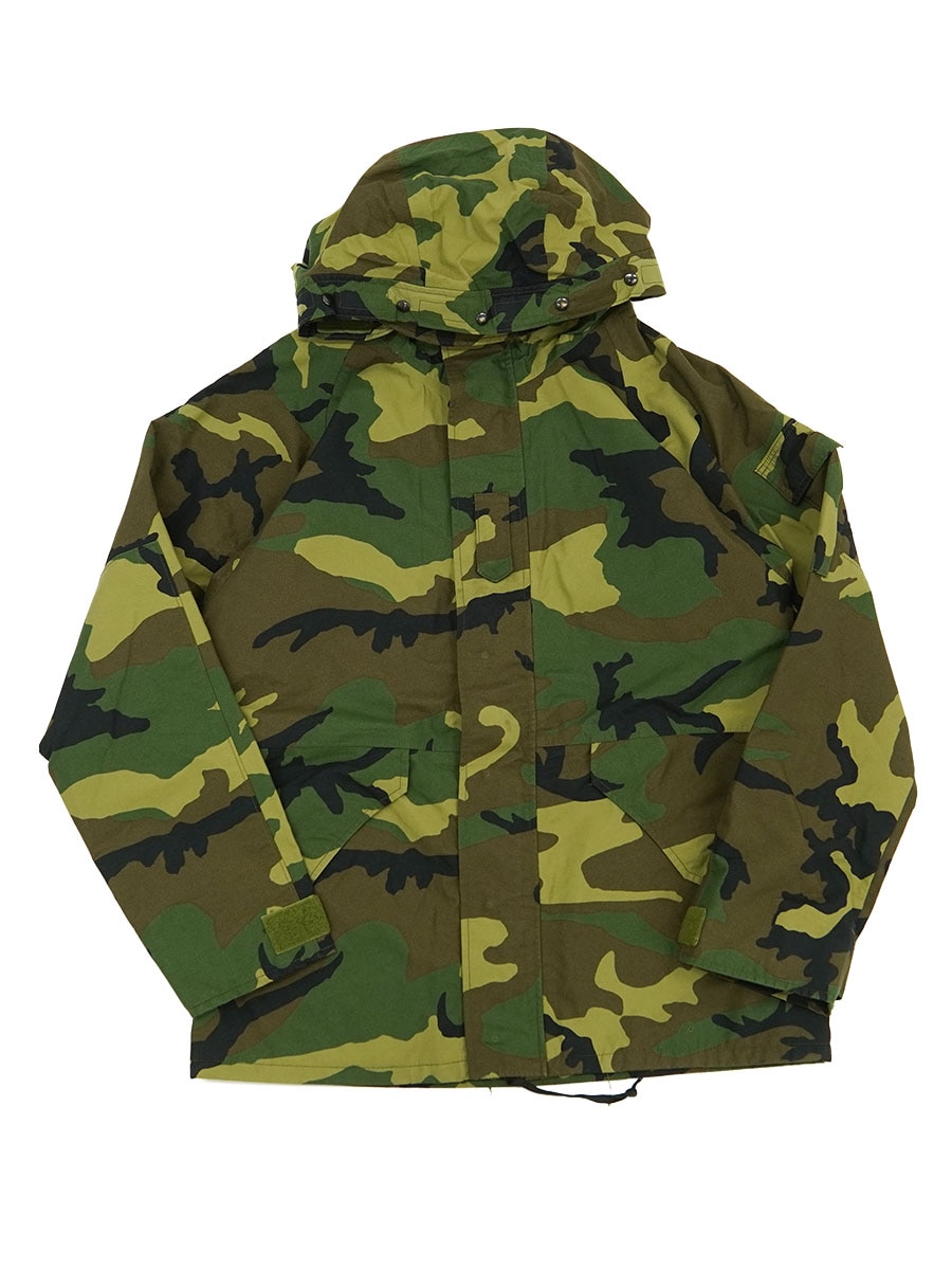 00 ECWCS GORE-TEX コールドウェザーパーカ ウッドランドカモ 表記