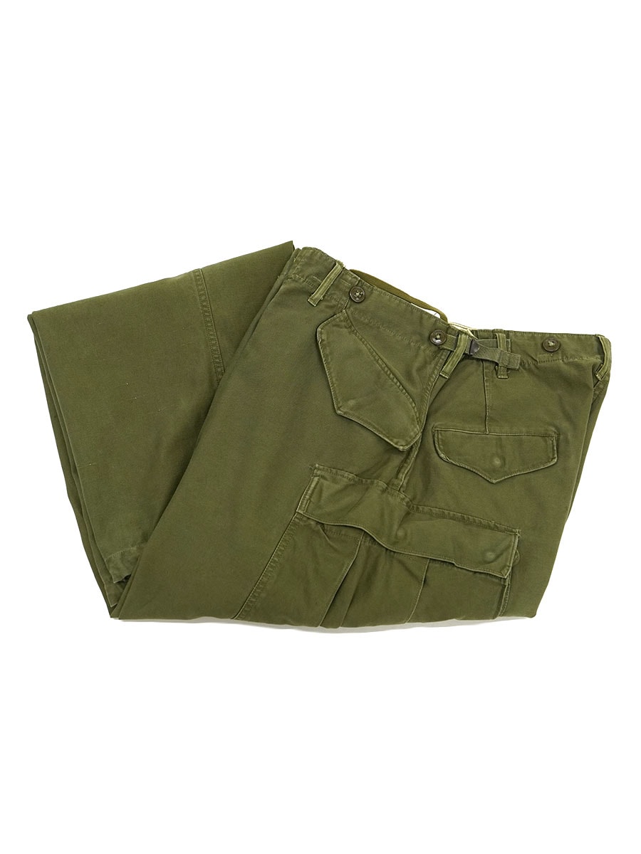 '51 U.S.ARMY M-51 フィールドパンツ 実寸(W35 L31位)