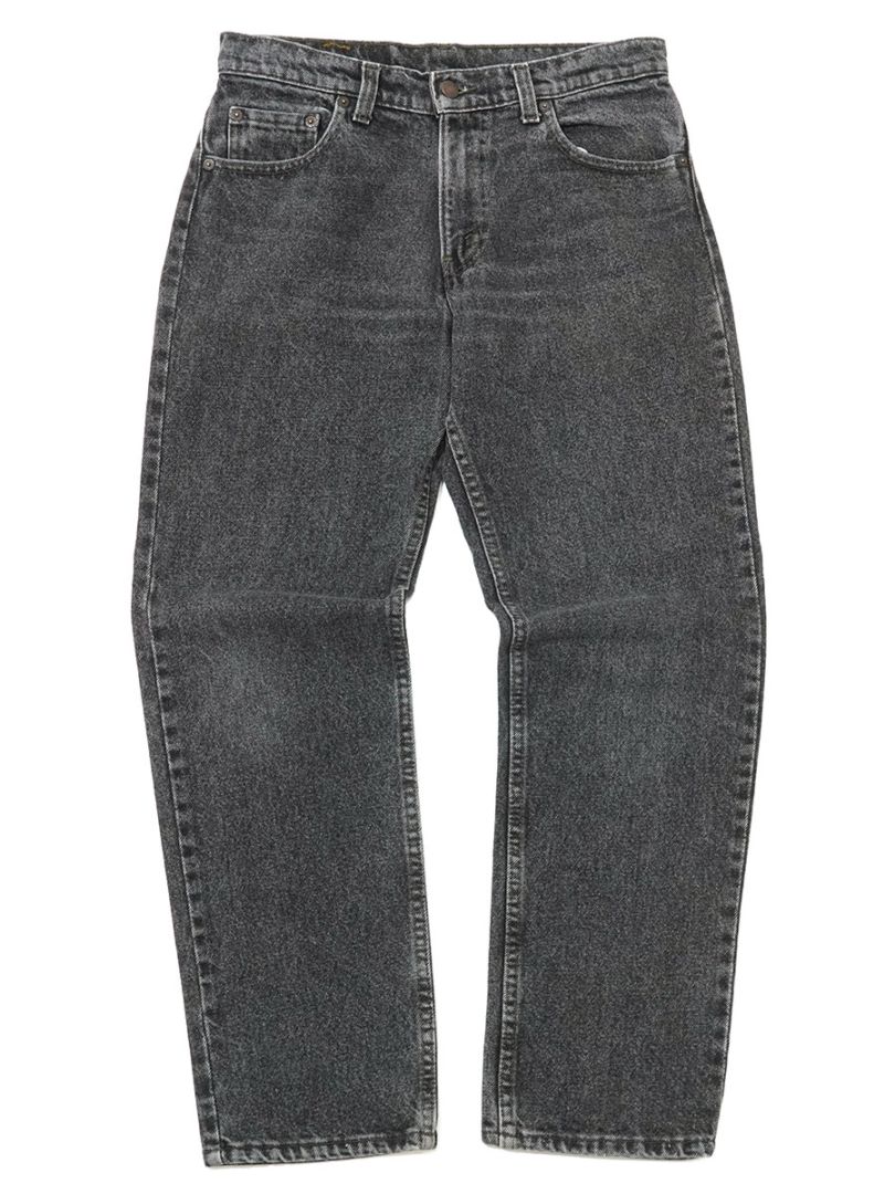 80's LEVI'S 506 先染めブラック デニムパンツ 表記(W31 L30) USA製