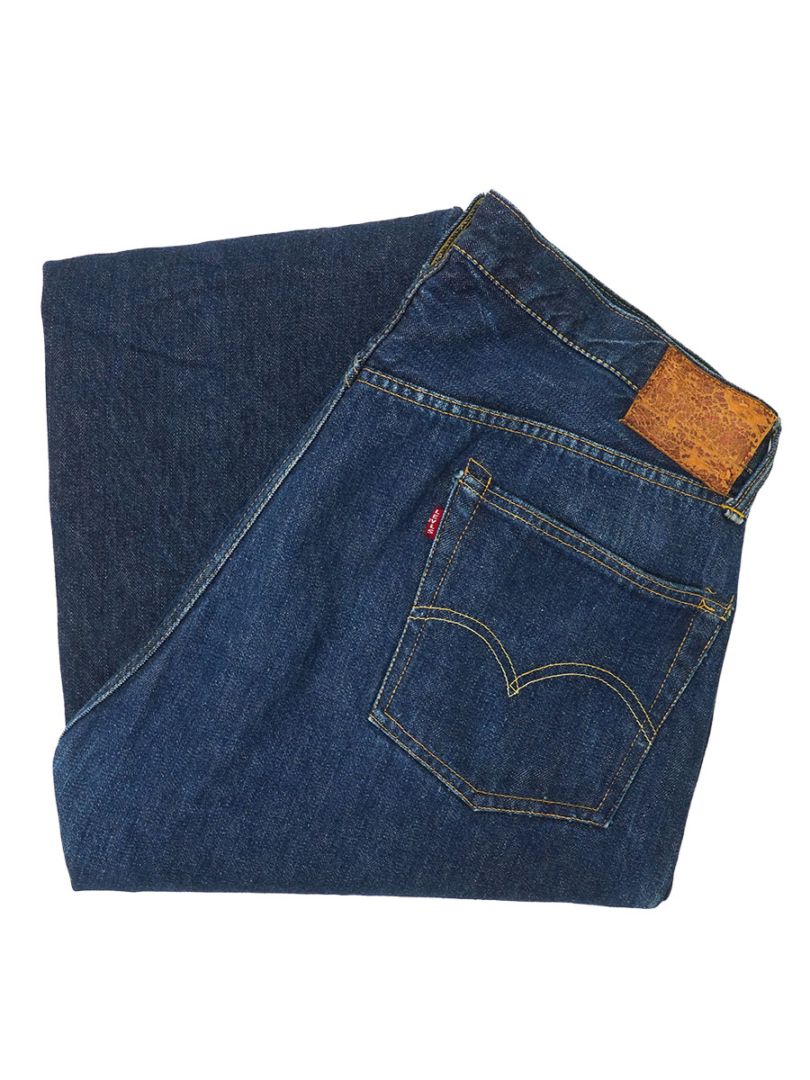 50'S Levi's 501ZXX デニムパンツ 濃紺 実寸(W36 L31) レザーパッチ残り